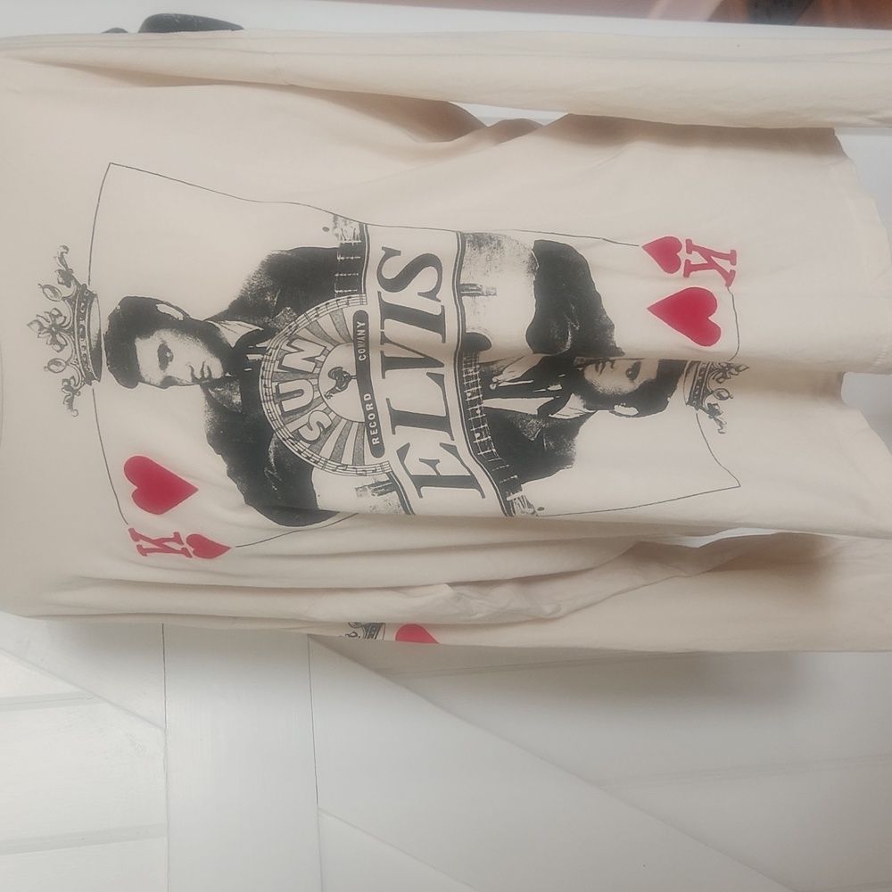 Elvis Sun Record Company Daydreamer Cream Tee - Picture 2 of 14